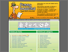 Tablet Screenshot of funnylessons.com